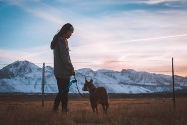 Depression bei Hunden zum Schulstart vermeiden mit Spaziergängen