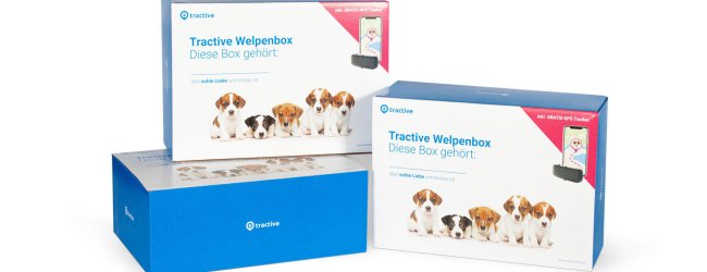 Tractive Welpenbox