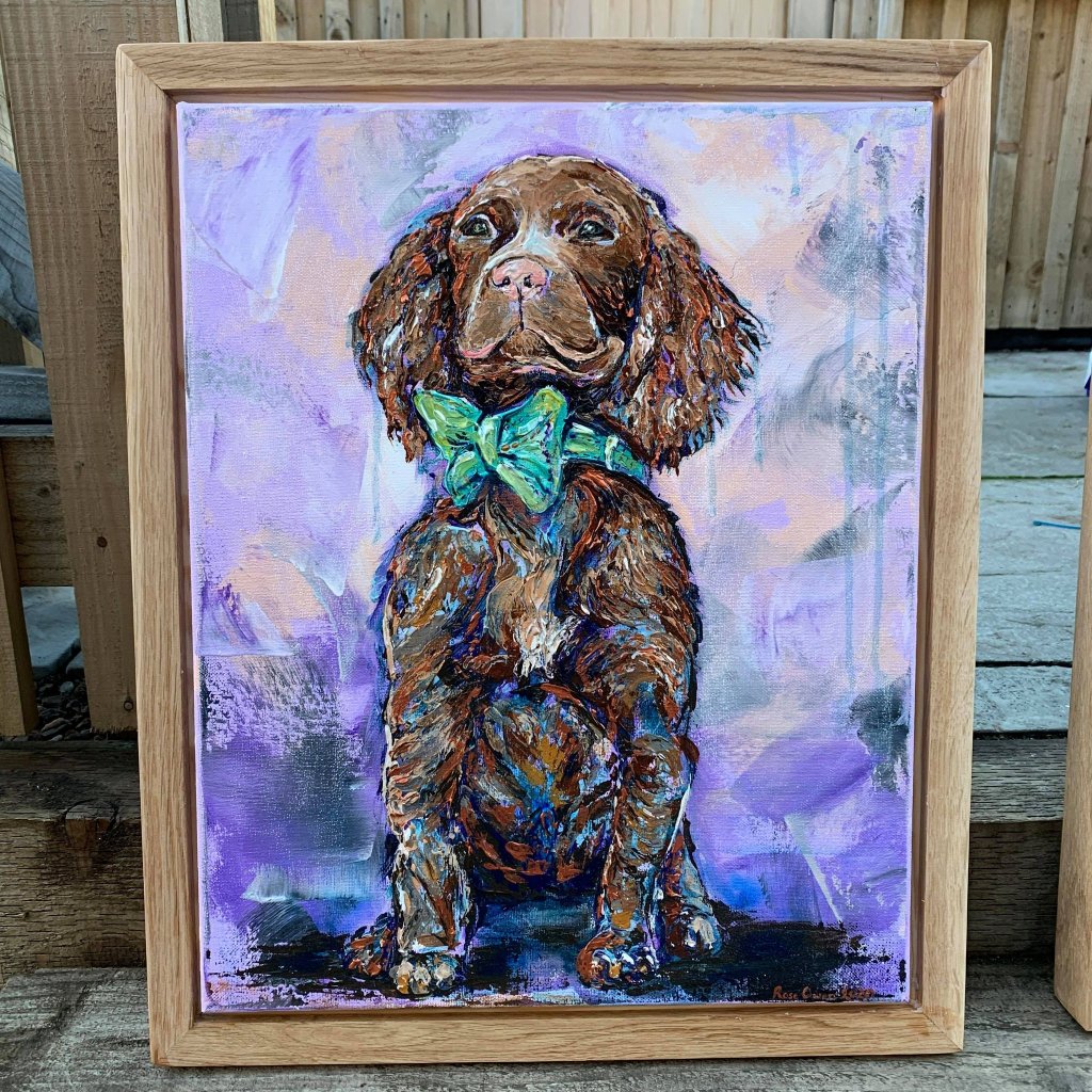 Pet portrait by Rose Owen