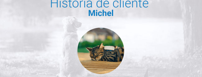 Historia de cliente Michel Tractive GPS