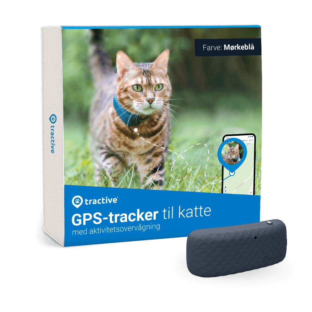 Tractive GPS-tracker til katte emballage